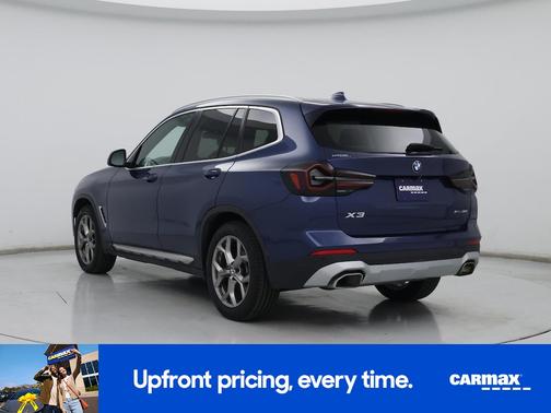 Blue 2022 BMW X3 XDrive30i