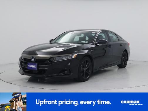 Black 2022 Honda Accord Hybrid Sport