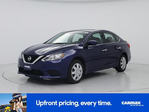 Blue 2017 Nissan Sentra SV