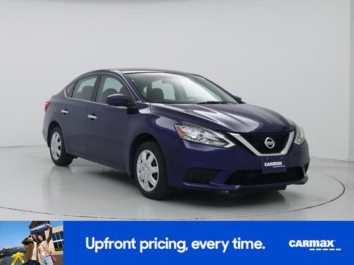 Blue 2017 Nissan Sentra SV