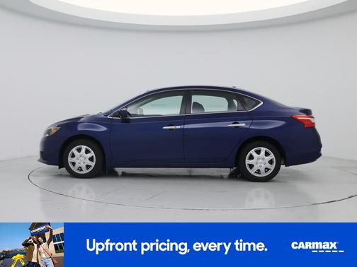 Blue 2017 Nissan Sentra SV