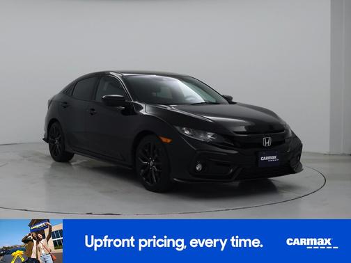 Black 2020 Honda Civic Sport