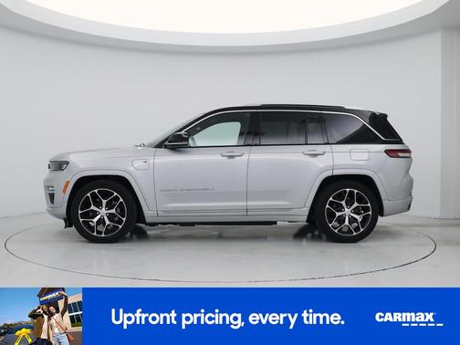 Silver 2023 Jeep Grand Cherokee 4xe Summit Reserve