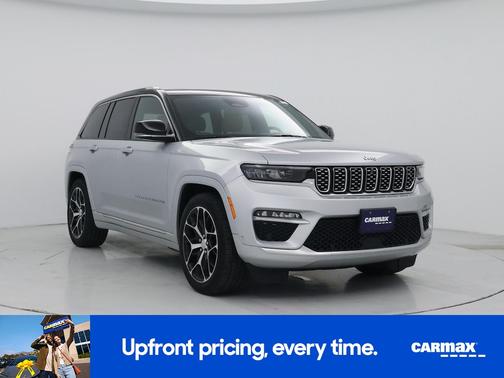 Silver 2023 Jeep Grand Cherokee 4xe Summit Reserve