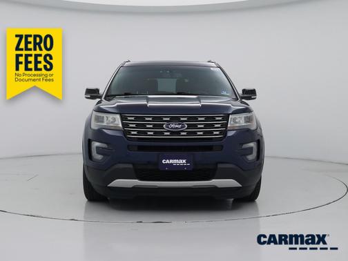 Blue 2016 Ford Explorer XLT