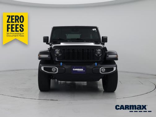 Black 2024 Jeep Wrangler 4xe Sahara