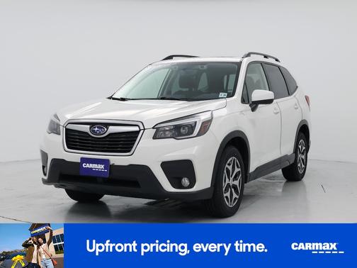 White 2021 Subaru Forester Premium