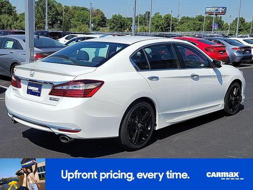 White 2017 Honda Accord Sport SE
