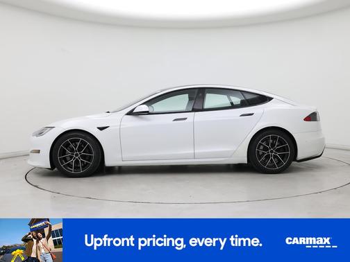 White 2021 Tesla Model S Long Range