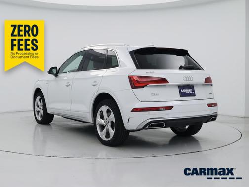 White 2023 Audi Q5 S-Line Premium Plus