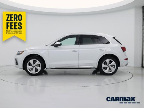 White 2023 Audi Q5 S-Line Premium Plus