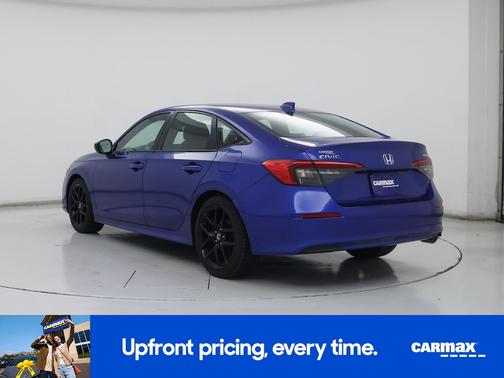 Blue 2024 Honda Civic Sport