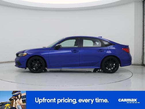 Blue 2024 Honda Civic Sport