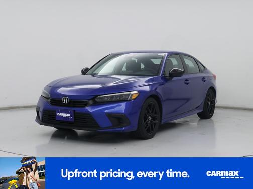 Blue 2024 Honda Civic Sport