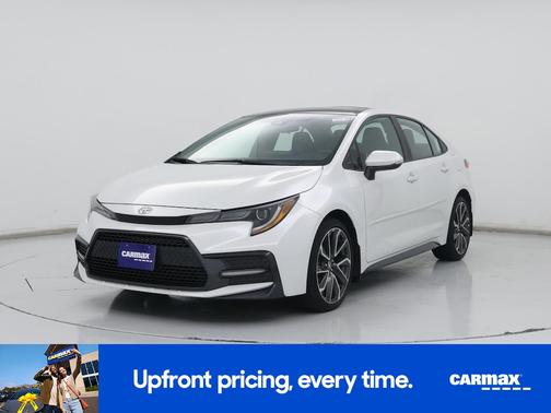 White 2022 Toyota Corolla SE