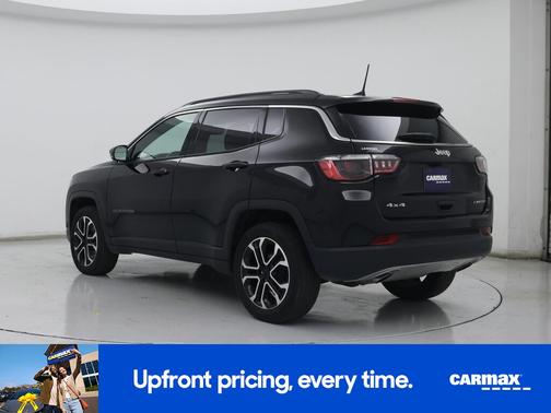 Black 2023 Jeep Compass Limited