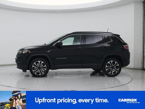 Black 2023 Jeep Compass Limited