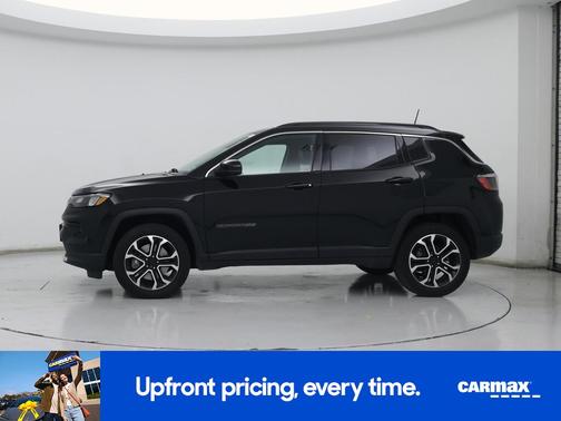 Black 2023 Jeep Compass Limited