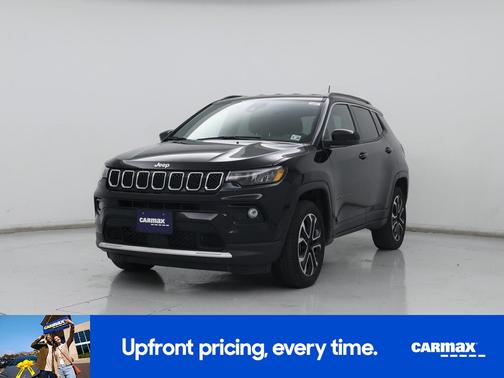 Black 2023 Jeep Compass Limited