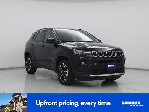 Black 2023 Jeep Compass Limited
