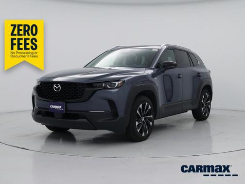 Blue 2025 Mazda CX-50 Hybrid Premium Plus
