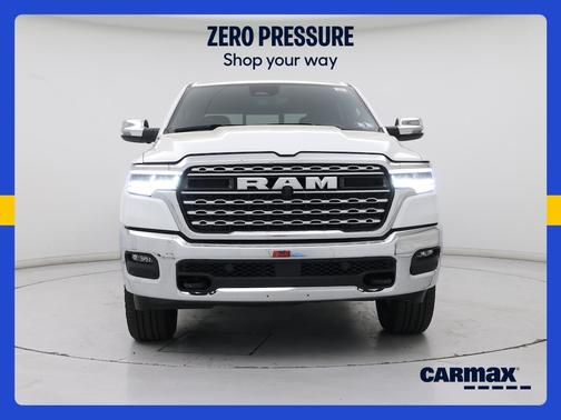 White 2025 RAM 1500 Limited
