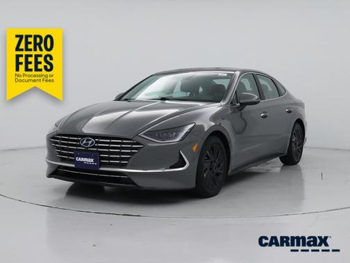 Gray 2021 Hyundai SONATA Hybrid Limited