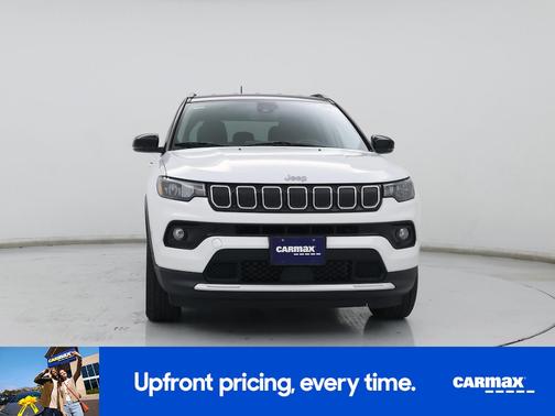 White 2022 Jeep Compass Limited