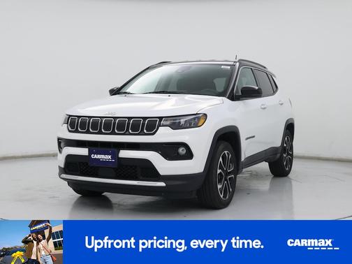 White 2022 Jeep Compass Limited