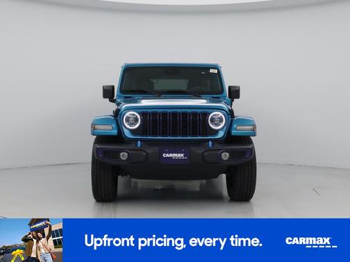 Blue 2024 Jeep Wrangler 4xe Sahara
