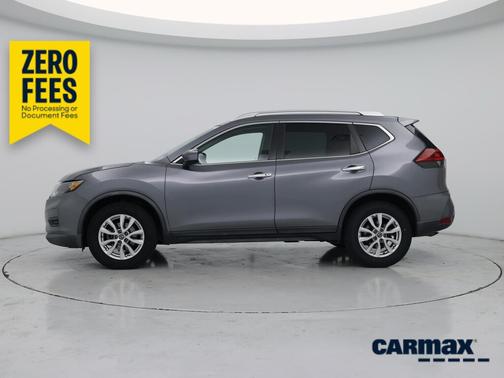 Gray 2019 Nissan Rogue SV