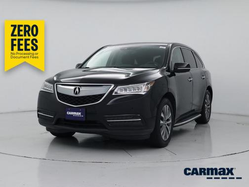 Black 2016 Acura MDX