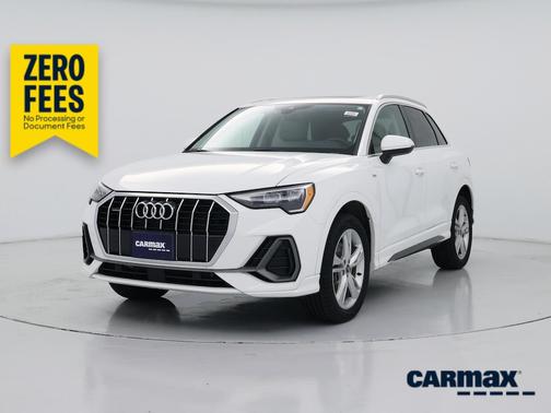White 2022 Audi Q3 S-Line Premium
