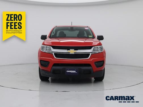 Red 2016 Chevrolet Colorado Work Truck