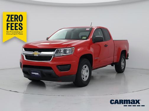 Red 2016 Chevrolet Colorado Work Truck