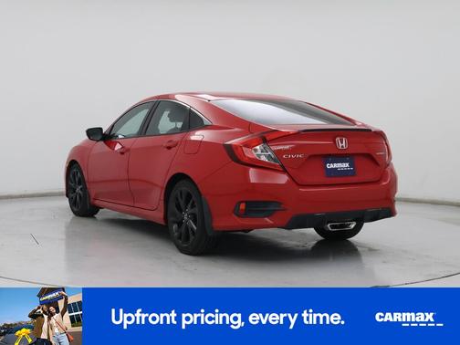 Red 2021 Honda Civic Sport