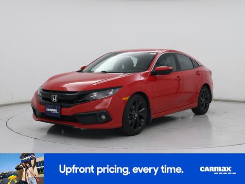 Red 2021 Honda Civic Sport