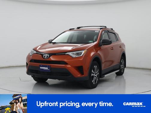 Orange 2016 Toyota RAV4 LE