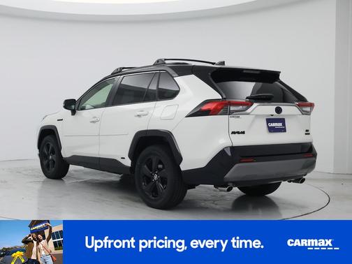 White 2020 Toyota RAV4 Hybrid XSE