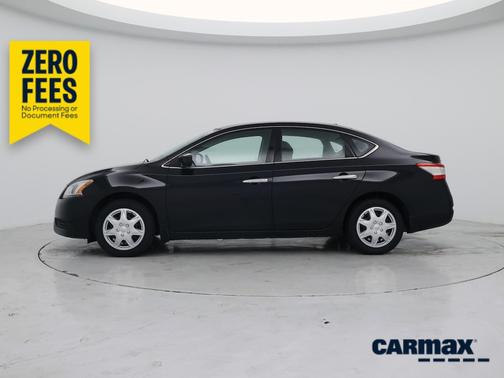 Black 2015 Nissan Sentra SV