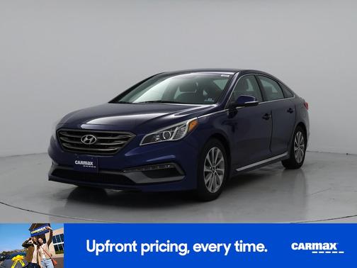 Blue 2017 Hyundai SONATA Sport