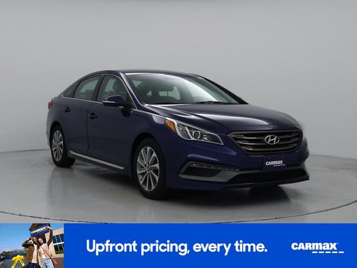 Blue 2017 Hyundai SONATA Sport