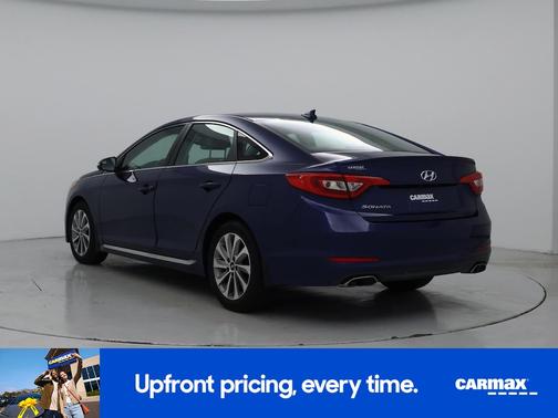 Blue 2017 Hyundai SONATA Sport