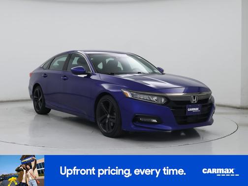 Blue 2018 Honda Accord Sport