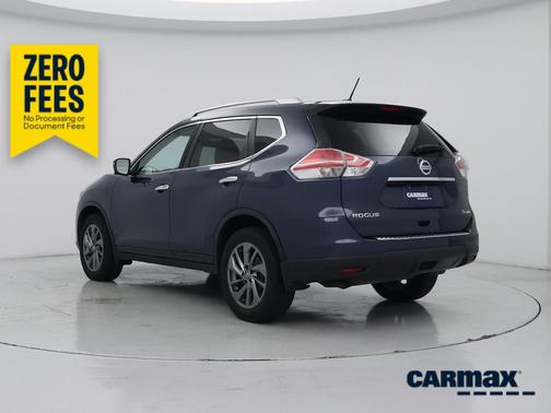 Blue 2016 Nissan Rogue SL
