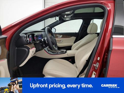 Red 2017 Mercedes-Benz E-Class
