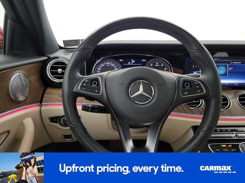 Red 2017 Mercedes-Benz E-Class