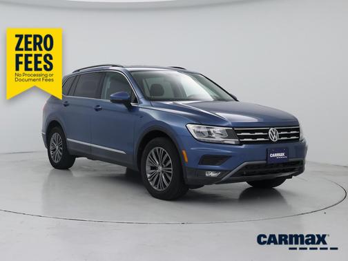 Blue 2018 Volkswagen Tiguan SE