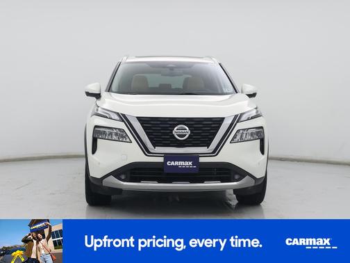 White 2021 Nissan Rogue Platinum