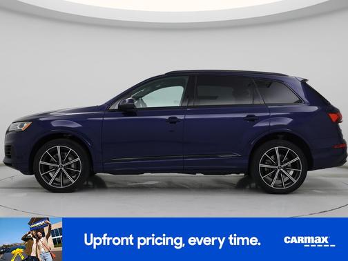 Blue 2021 Audi Q7 Premium Plus